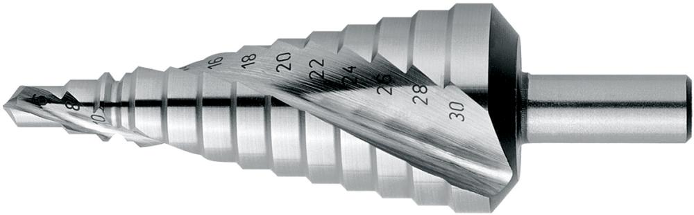 Universal-Stufenbohrer spiralgenutet, Oberfläche Blank Produktbild img1 L