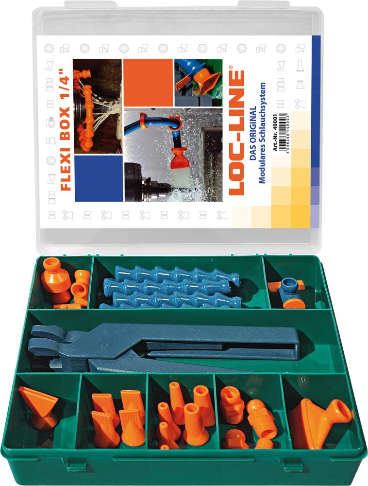 Kühlmittelschlauch-Satz Flexi-Box 27-teilig 1/4" LOC-LINE Produktbild img1 L