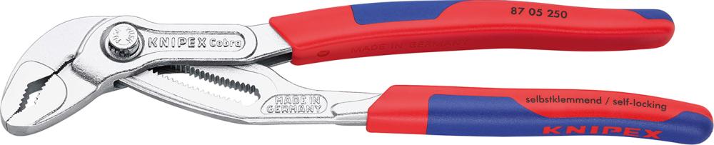 Wasserpumpenzange Cobra mit Mehrkomponenten-Griffen 250mm KNIPEX Produktbild img1 L