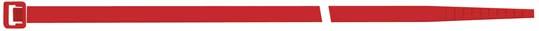 Kabelbinder Nylon rot 280x4,5mm a100Stück SapiSelco Produktbild img1 L