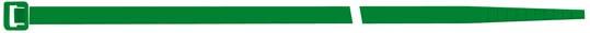 Kabelbinder Nylon grün 280x4,5mm a100Stück SapiSelco Produktbild img1 L