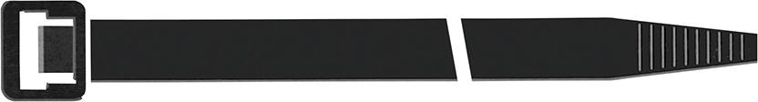 Kabelbinder Nylon schwarz1000x12,5mm a100Stück SapiSelco Produktbild img1 L