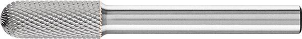 HM-Frässtift WRC mit 6 mm Schaft, Walzenrundform, Zahnung MICRO Produktbild img2 L