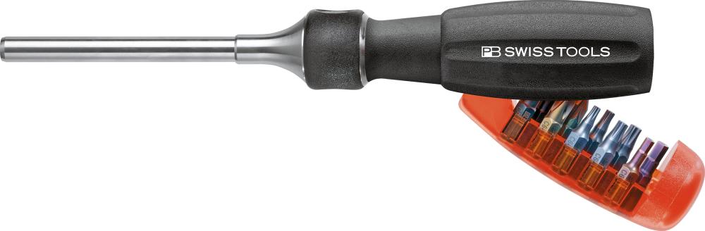 Magazin-Bithalter lang 10-teilig mit Ratsche PB Swiss Tools Produktbild img1 L