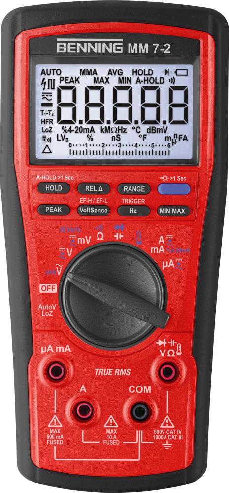 Digital-Multimeter MM 7-2 Benning Produktbild img1 L