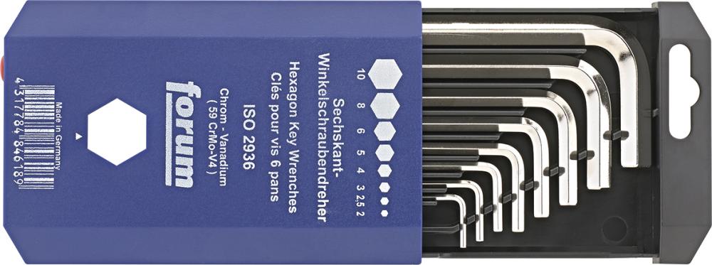 6kt-Schl.-Satz DIN911 2-10mm 8tlg. Box FORUM Produktbild img1 L