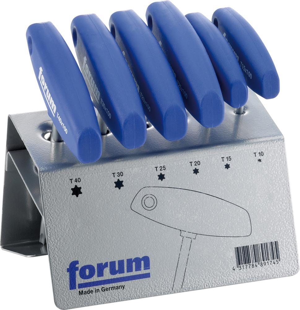 Schraubendr. Torx T-GriffT 10-40 im Ständer FORUM Produktbild img1 L