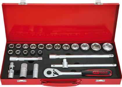 Steckschlüssel-Garnitur 1/2" 24-teilig KS Tools Produktbild img1 L