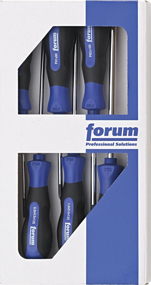 Schraubendreher-Satz 6tlg. Schlitz/PH FORUM Produktbild img1 L