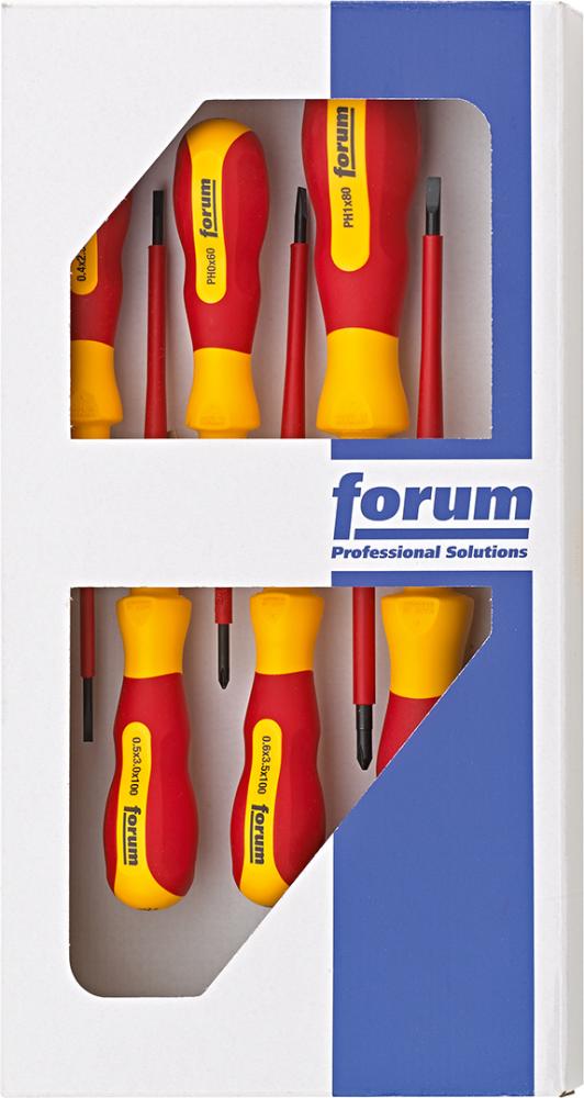 Schraubendreher-Satz VDE 6tlg. Schlitz/PH FORUM Produktbild img1 L