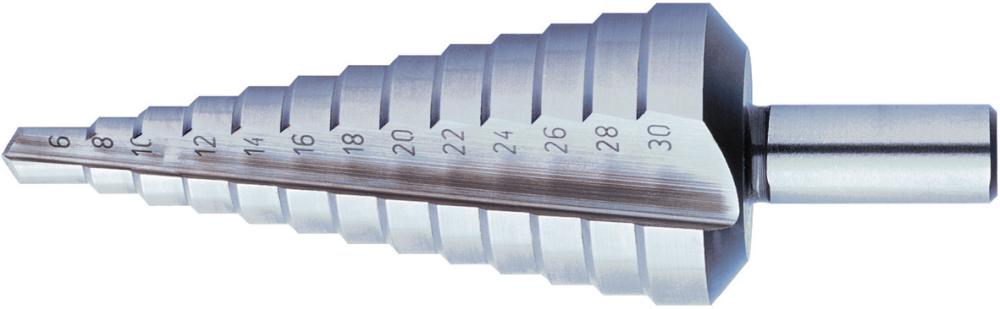 Universal-Stufenbohrer, gerade genutet, Oberfläche blank Produktbild img1 L
