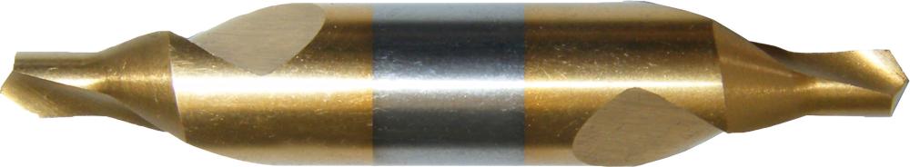 Zentrierbohrer HSS, TiN-beschichtet, DIN 333-A, FORUM Produktbild img1 L
