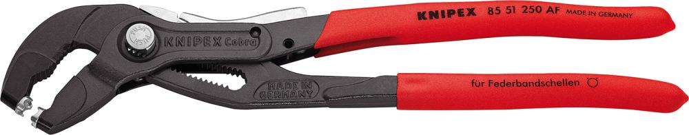 Federbandschellenzange 250mm Feststeller Knipex Produktbild img1 L