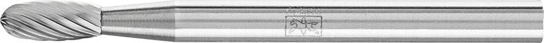 HM-Kleinfrässtift, 3-mm-Schaft, Tropfenform TRE, Zahnung 5 Produktbild img1 L