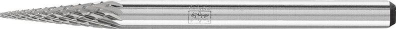 Kleinfrässtift HM Spitzkegelform 0311 4 3mm3x11mm Pferd Produktbild img1 L
