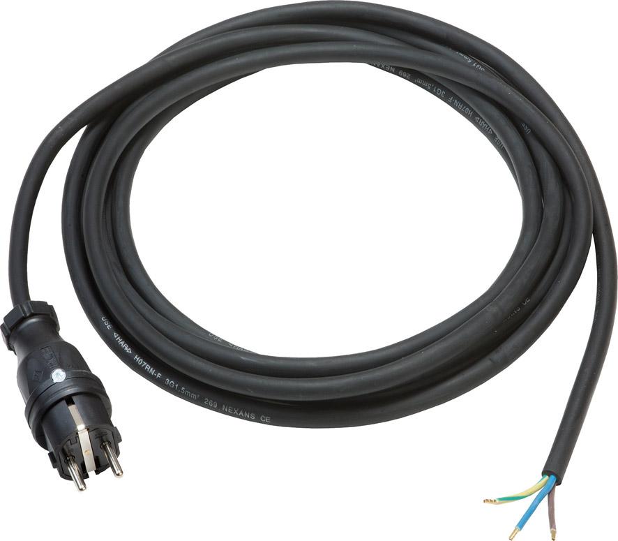 Anschlussleitung IP44 5m H07RN-F5G1,5 230V 16A mit PCE Stecker Althoff Produktbild img1 L