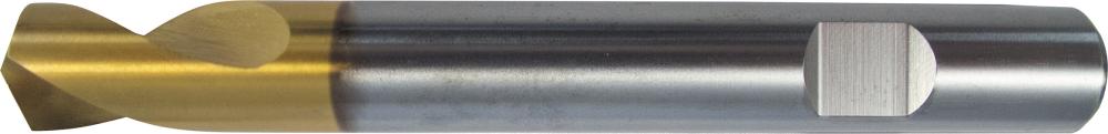 NC-Anbohrer mit zyl. Schaft, 120°, HSS Co5, DIN 1835-B, Oberfläche TiN-beschichtet Produktbild img1 L