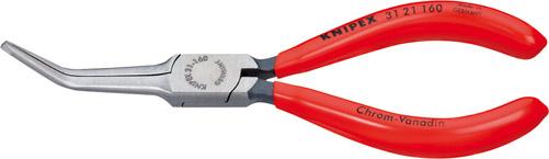 Nadelzange gebogen mit Kunststoff-Griffen 160mm KNIPEX Produktbild img1 L