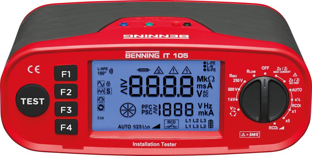 Installationsprüfgerät IT 105 Benning Produktbild img1 L