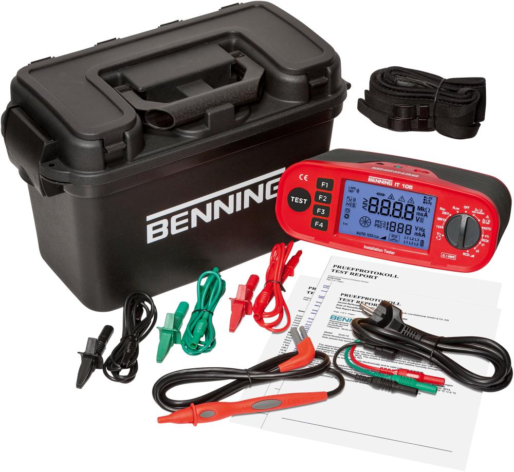 Installationsprüfgerät IT 105 Benning Produktbild img2 L
