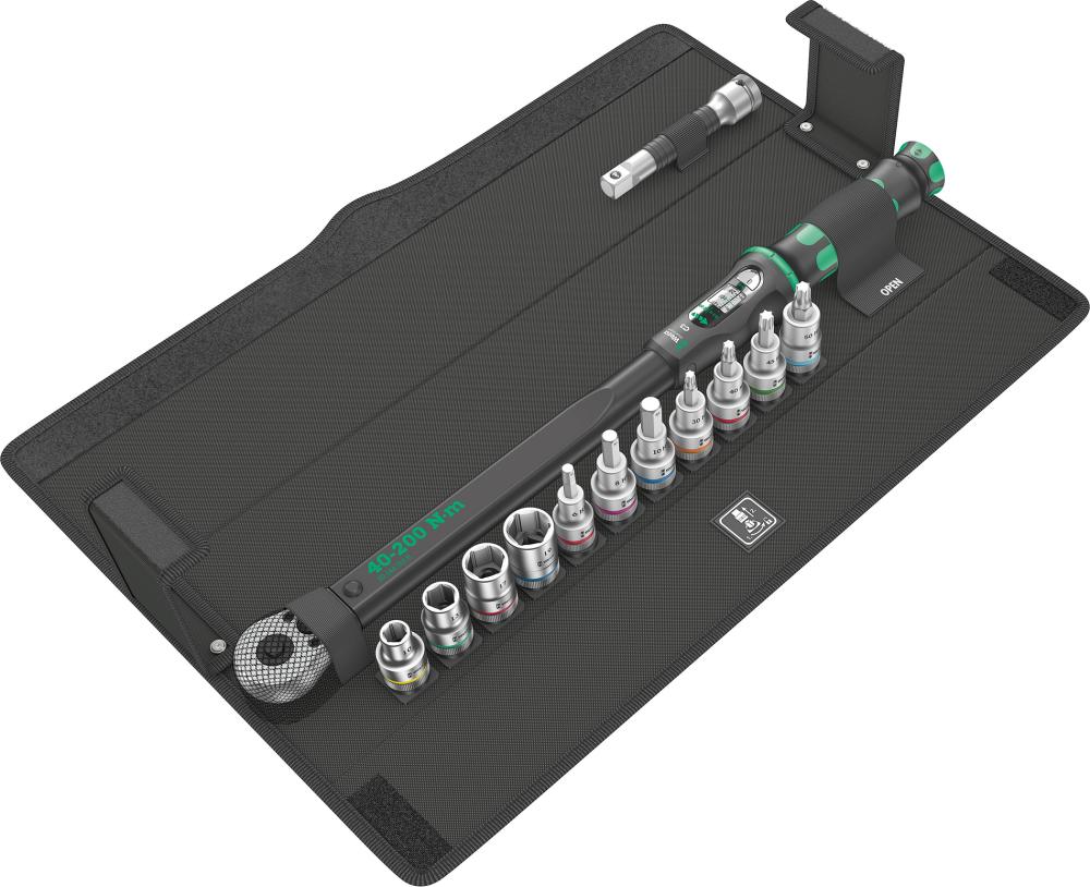 Drehmomentschlüssel-Satz Click-Torque 13-teilig 40-200Nm 1/2" Wera Produktbild img2 L