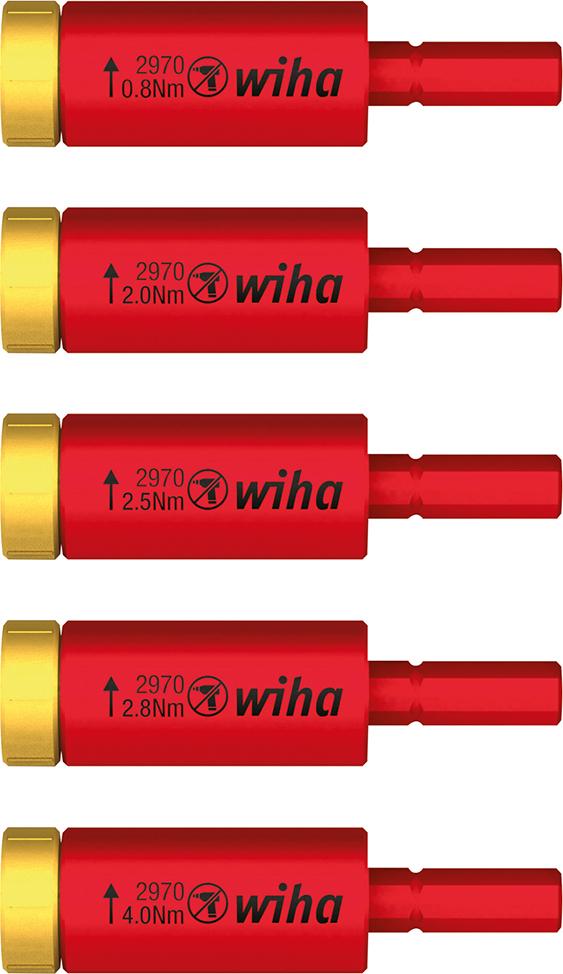 Drehmoment-Adapter-Satz VDE 5-teilig Wiha Produktbild img1 L