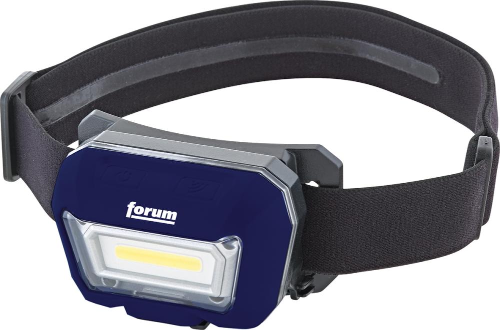 Akku-LED-Kopfleuchte mit Sensor 300/100 lumen 3,7 V/1,5 Ah Produktbild img1 L