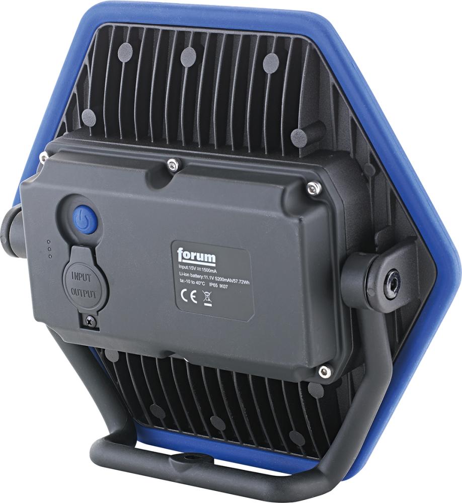 Akku-Arbeitsleuchte 50 W 1100-4300Lumen FORUM Produktbild img2 L