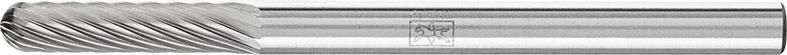 HM-Kleinfrässtift, 3-mm-Schaft, Kugelzylinderform (Walzenrund) WRC, Zahnung 5 Produktbild img2 L