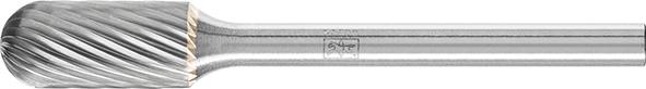 HM-Kleinfrässtift, 3-mm-Schaft, Kugelzylinderform (Walzenrund) WRC, Zahnung 5 Produktbild img3 L