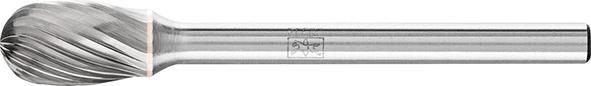 HM-Kleinfrässtift, 3-mm-Schaft, Tropfenform TRE, Zahnung 5 Produktbild img2 L