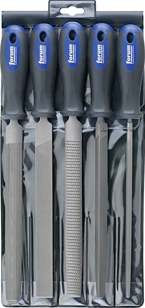 Werkstattfeilensatz H2 5-tlg. mit Heft in Kunststofftasche Produktbild img1 L