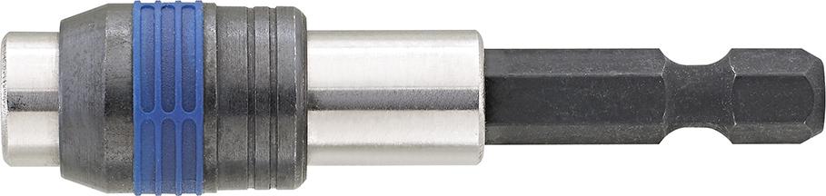 Bithalter für 1/4" Bits mit 6-kant-Schaft, Schnellwechselfutter, mit Dauermagnet, lösen durch Schieben der Hülse, FORUM Produktbild img1 L