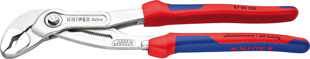Wasserpumpenzange Cobra mit Mehrkomponenten-Griffen 300mm KNIPEX Produktbild img1 L