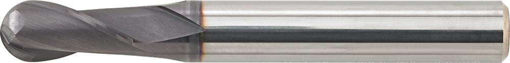 VHM-Radiusfräser – lang, Typ N, Schaft DIN 6353-HA, VHM UF, Oberfläche TiAlN-beschichtet Produktbild img1 L