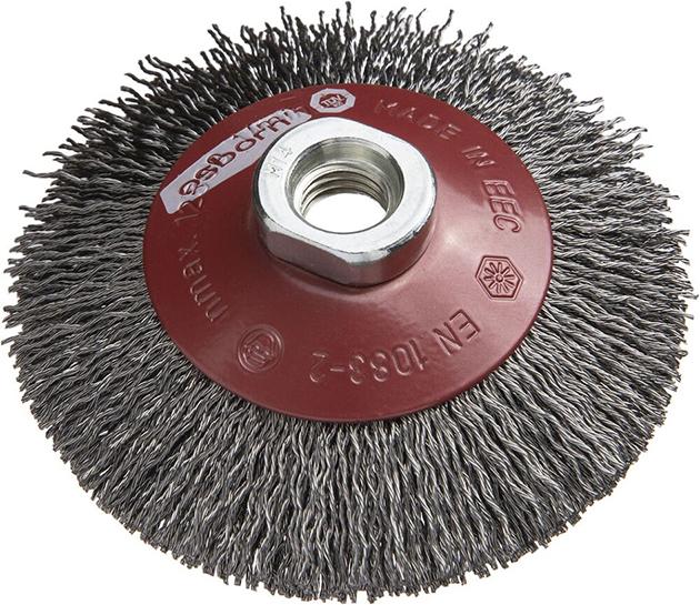 Kegelbürste Xtreme Stahl 100x0,3mm gewellt Osborn Produktbild img1 L