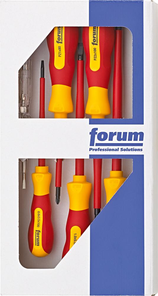 Schraubendreher-Satz VDE 6tlg. Schlitz/PZ FORUM Produktbild img1 L