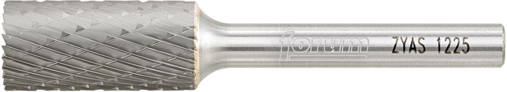 HM-Frässtift, 6-mm-Schaft, Zylinderform ZYA-S, mit Stirnverzahnung, Zahnung C Produktbild img6 L