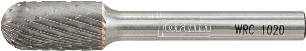 HM-Frässtift, 6-mm-Schaft, Kugelzylinderform WRC (Walzenrund), Zahnung C Produktbild img4 L