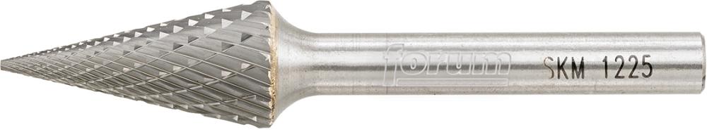 HM-Frässtift, 6-mm-Schaft, Spitzkegelform SKM, Zahnung C Produktbild img4 L