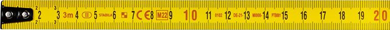 Taschenbandmaß BM 150 3mx13mm Stabila Produktbild img4 L