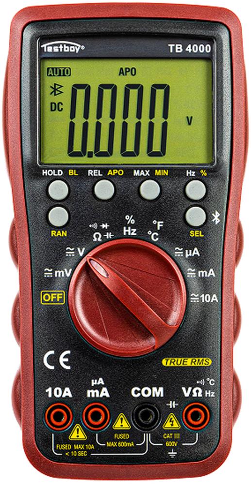 Digital-Multimeter TB 4000 mit Bluetooth Testboy Produktbild img1 L