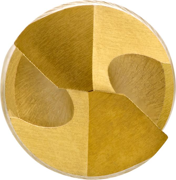 Spiralbohrer mit zyl. Schaft – kurz, HSS Co5, Typ Ti, DIN 338, Oberfläche TiN, FORUM Produktbild img2 L