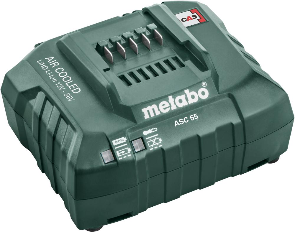 Ladegerät 12 V bis 36 V ASC 55 Metabo Produktbild img1 L