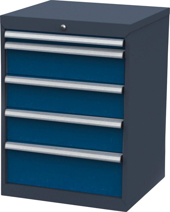 Schubladenschrank, Breite 600 mm x Tiefe 575 mm Produktbild img1 L