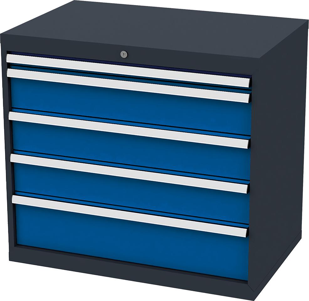 Schubladenschrank, Breite 900 mm x Tiefe 575 mm Produktbild img1 L