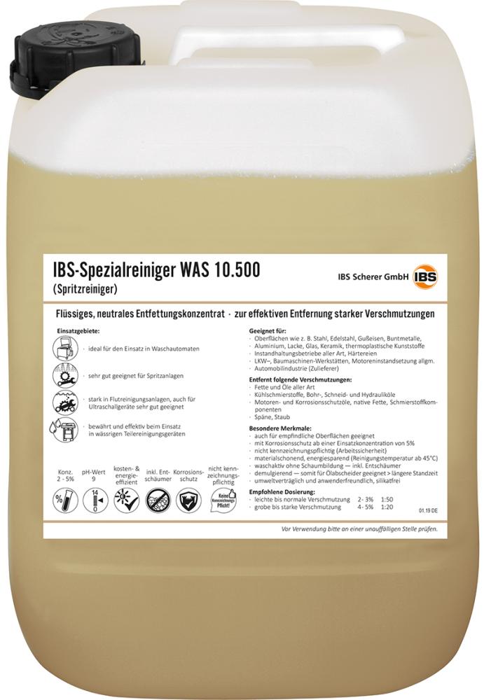 IBS-Spezialreiniger WAS 10.500 (Spritzreiniger) Produktbild img1 L