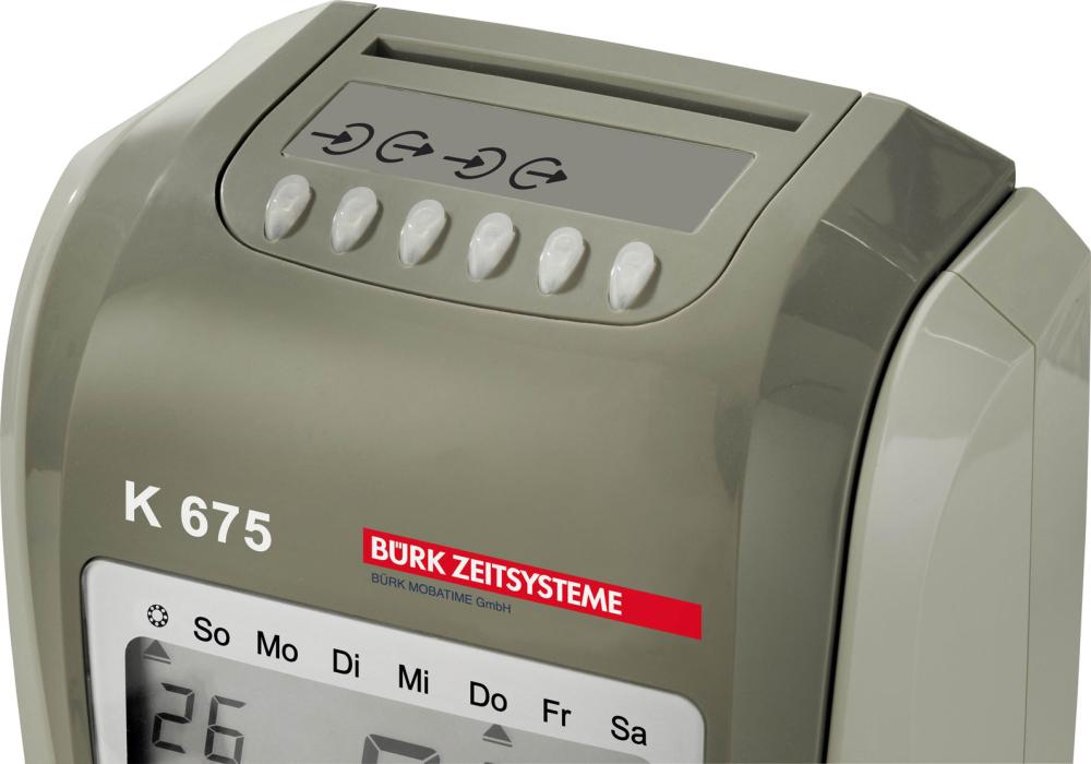 Zeiterfassungsgerät K 675 Produktbild img2 L
