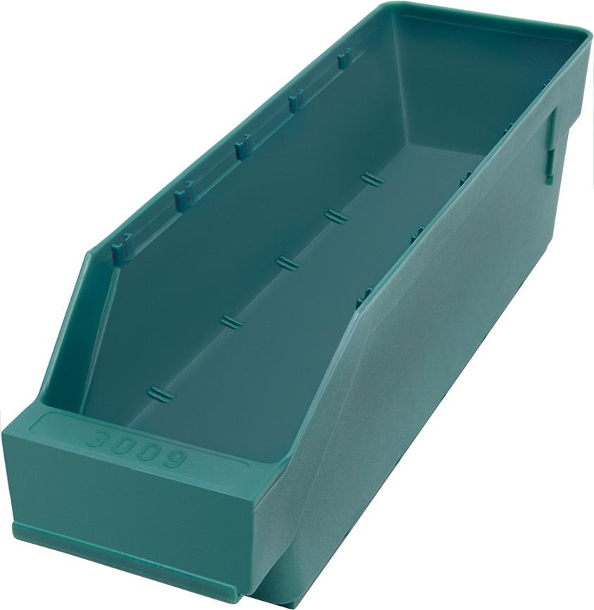 Kleinteilekasten aus Polypropylen, grün Produktbild img1 L