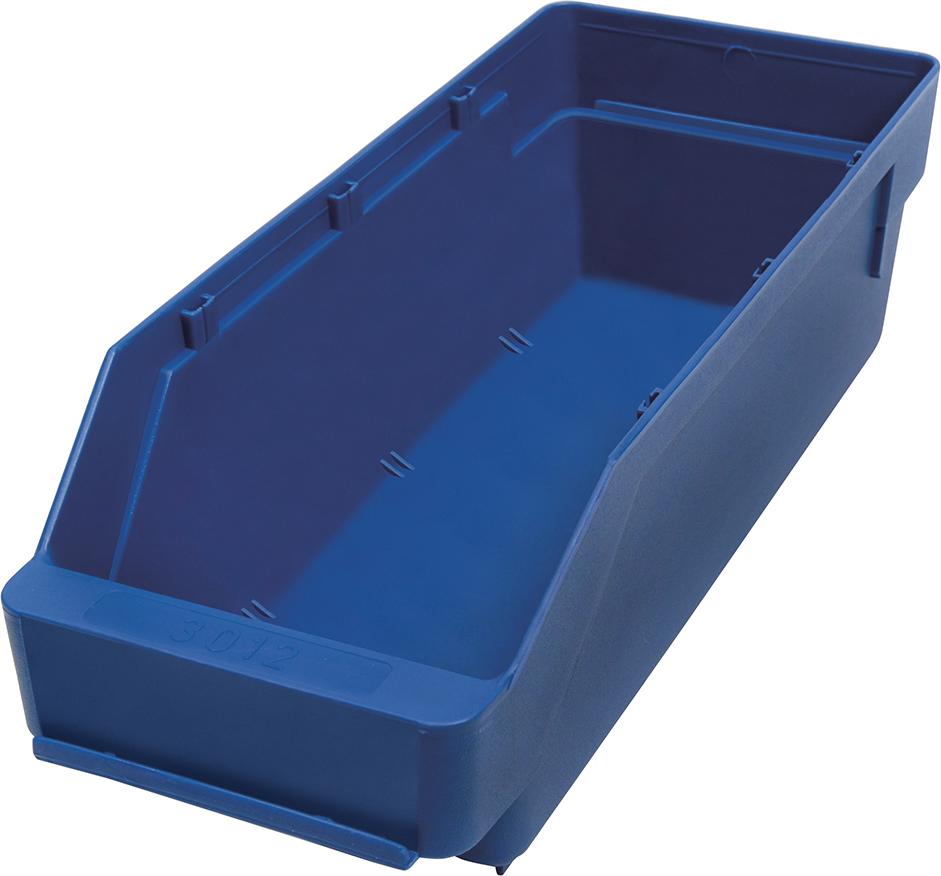 Kleinteilekasten aus Polypropylen, blau Produktbild img1 L